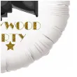 balon foliowy hollywood symbole kamera filmowa bialy 18 rnd