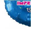 balon foliowy imprezkaaa wbijaj na imprezke niebieski 18 rnd