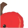 balon foliowy jablko grabo 26 shp