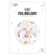 balon foliowy jednorozec happy birthday partypal 18 rnd