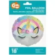 balon foliowy jednorozec pastelowy godan 18 rnd