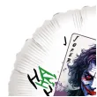 balon foliowy joker karta bialy 18 rnd