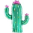 balon foliowy kaktus zielony partydeco 32 shp