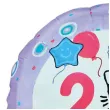 balon foliowy kicia kocia cyfra 2 dekoracja na 2 urodziny 18 rnd
