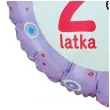 balon foliowy kicia kocia cyfra 2 dekoracja na 2 urodziny 18 rnd