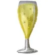 balon foliowy kieliszek szampana partypal 39 shp