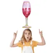 balon foliowy kieliszek z szampanem rozowy jix 29 shp