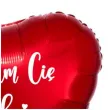 balon foliowy kocham cie babciu czerwony 18 hrt