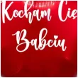 balon foliowy kocham cie babciu czerwony 18 hrt