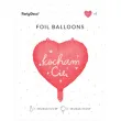balon foliowy kocham cie czerwony partydeco 18 hrt