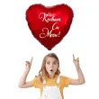 balon foliowy kocham cie mezu czerwony 18 hrt