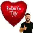 balon foliowy kocham cie tato czerwony 18 hrt