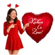 balon foliowy kocham cie zono czerwony 18 hrt