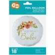 balon foliowy kochanej babci kwiaty godan 18 rnd