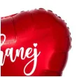 balon foliowy kochanej mamie czerwony 18 hrt