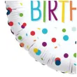 balon foliowy konfetti happy birthday amscan 16 rnd