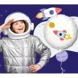 balon foliowy kosmiczna rakieta bialy 18 rnd