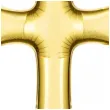 balon foliowy krzyz zloty partydeco 36 shp