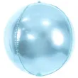 balon foliowy kula blekitny partydeco 16 orb
