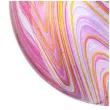 balon foliowy kula marmurek rozowy amscan 15 orb