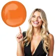 balon foliowy kula pomaranczowy amscan 15 orb