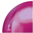 balon foliowy kula rozowy amscan 15 orb