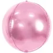 balon foliowy kula rozowy jasny partydeco 16 orb
