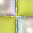 balon foliowy kurtyna scianka do zdjec zolty holograficzny 14 partydeco sqr