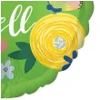 balon foliowy kwiaty get well amscan 16 rnd