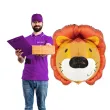 balon foliowy lew 3d partypal 28 shp