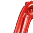 balon foliowy litera a czerwony partydeco 14 ltr