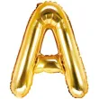 balon foliowy litera a zloty partydeco 14 ltr