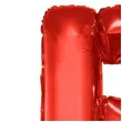 balon foliowy litera b czerwony funny fashion 40 ltr
