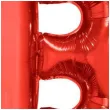 balon foliowy litera b czerwony funny fashion 40 ltr