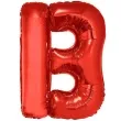 balon foliowy litera b czerwony funny fashion 40 ltr