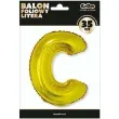 balon foliowy litera c zloty godan 14 ltr