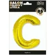 balon foliowy litera c zloty godan 32 ltr