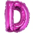 balon foliowy litera d rozowy godan 14 ltr