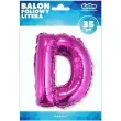 balon foliowy litera d rozowy godan 14 ltr