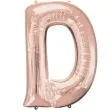 balon foliowy litera d szampanski amscan 32 ltr