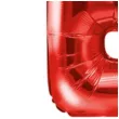 balon foliowy litera e czerwony partydeco 14 ltr