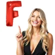 balon foliowy litera f czerwony funny fashion 40 ltr