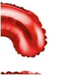 balon foliowy litera g czerwony partydeco 14 ltr
