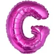 balon foliowy litera g rozowy godan 14 ltr
