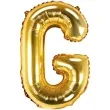 balon foliowy litera g zloty partydeco 14 ltr