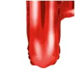 balon foliowy litera h czerwony partydeco 14 ltr