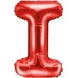 balon foliowy litera i czerwony partydeco 14 ltr