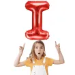 balon foliowy litera i czerwony partydeco 14 ltr