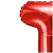 balon foliowy litera i czerwony partydeco 14 ltr