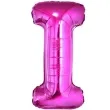 balon foliowy litera i rozowy godan 14 ltr